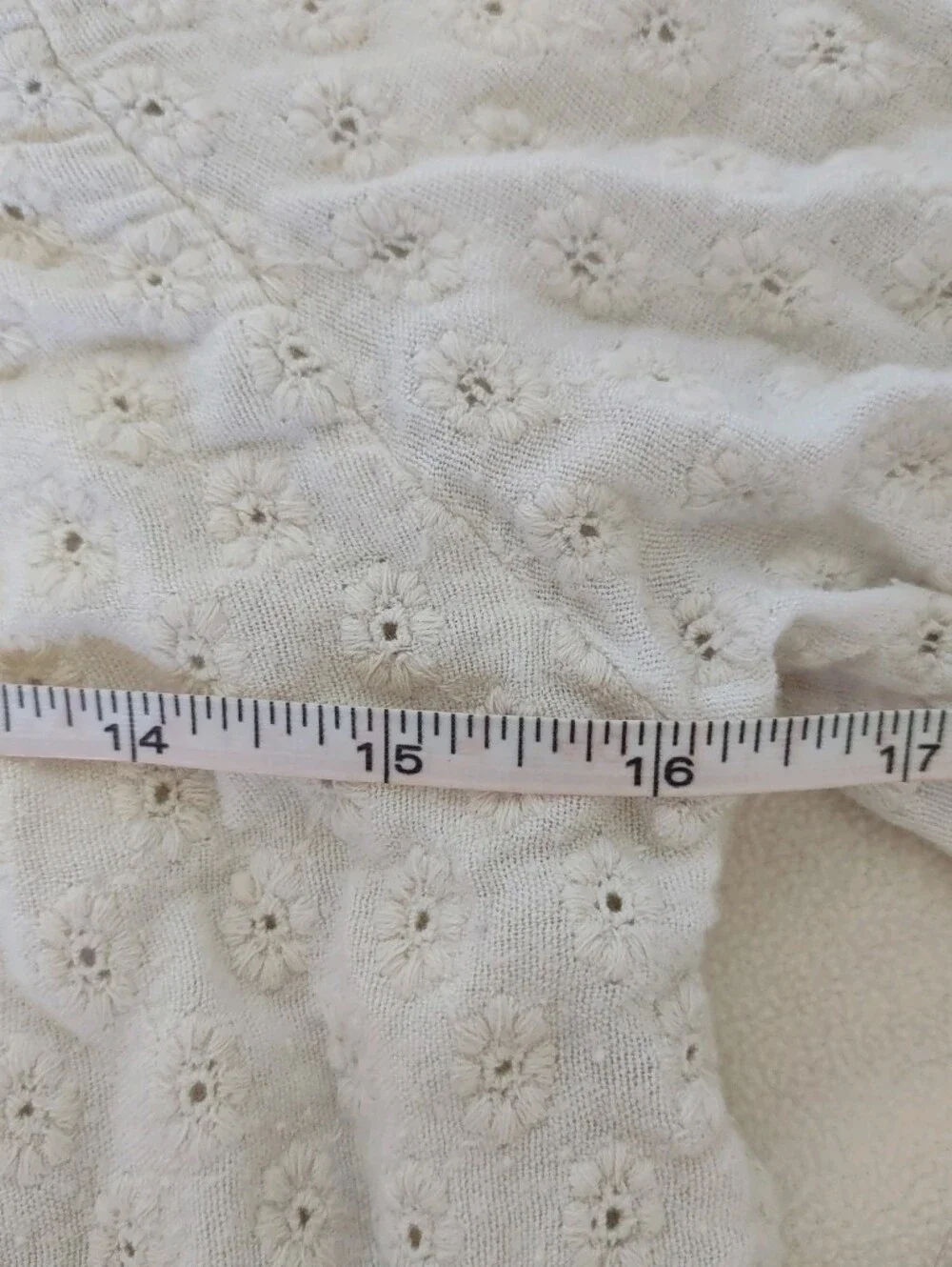 Anthropology Eyelet Blouse